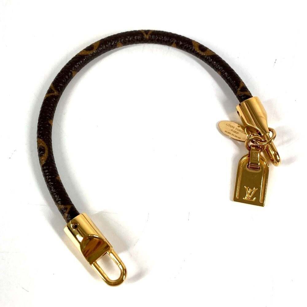 LOUIS VUITTON Brown Monogram Canvas Bracelet - Picture 5 of 6